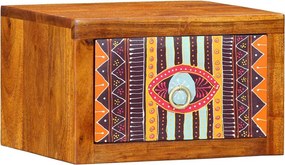 vidaXL Κομοδίνο 2 τμχ. Καφέ 35 x 30 x 22 εκ.