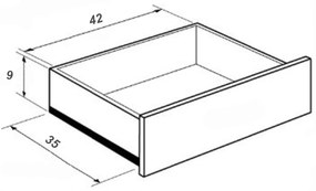 Ξύλινο Έπιπλο Τηλεόρασης AMARYN Artizan Oak/Grafite Μ150xΠ40×Υ50