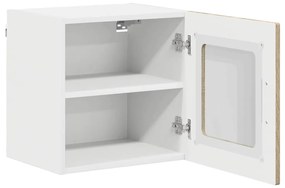 vidaXL Ραφιέρα τοίχου LUCCA Sonoma Δρυς 40 x 31 x 40 εκ.