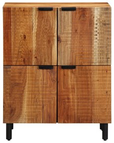 vidaXL Πλευρικό Έπιπλο 60x33x75 εκ. Μασίφ ξύλο ακακίας