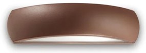 Απλίκα Φωτιστικό Τοίχου 1xE27 Καφέ ΙΡ54 Up-Down Giove 163598 Ideal Lux 163598