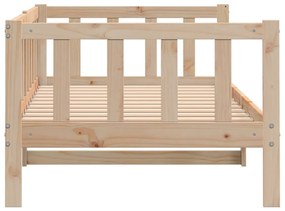 vidaXL Καναπές Κρεβάτι από Μασίφ Ξύλο Πεύκου 90 x 200 εκ.