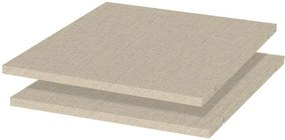 Σετ 2 ράφια ντουλάπας Agate mini