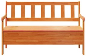 vidaXL Εξωτερικός Πάγκος Ακακίας 119x76x44 εκ Μασίφ Ξύλο Πεύκου