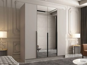 Ντουλάπα Santi II Τετράφυλλη-Gkri-Mauro