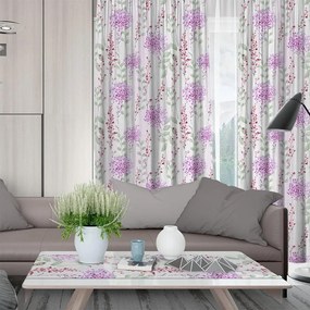 LINO ΚΟΥΡΤΙΝΑ VALQUIRIA 301 ΜΕ ΤΡΕΣΑ PINK 135X270