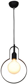 HL-2445-1P4 SPECTRE PENDANT BLACK HOMELIGHTING 77-3058