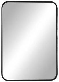 Καθρέπτης Classy Inart μαύρο αλουμίνιο 50x2.5x80εκ