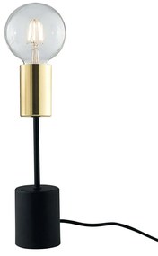 Επιτραπέζιο Φωτιστικό I-Axon-L Black-Gold Luce Ambiente Design Metal