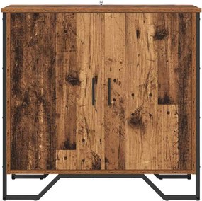 vidaXL Πλαϊνό γραφείο Παλιό ξύλο 78 x 35 x 74.5 εκ.