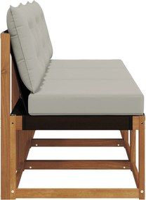 vidaXL 3 Τεμάχιο Εξωτερικός μεσαίος καναπές