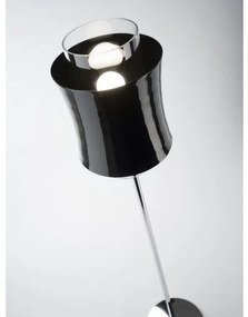 Επιδαπέδιο Φωτιστικό 1xE27 Κρύσταλλο Dimmer 170cm Fez F3 Prandina-1D04300310105-Μαύρο 1D04300310105