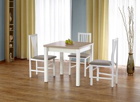 60-22216 GRACJAN table color: sonoma oak / white DIOMMI V-PL-GRACJAN-ST-SONOMA/BIAŁY, 1 Τεμάχιο
