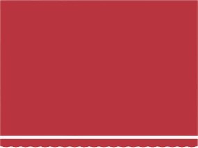 vidaXL Ύφασμα Ομπρέλας με Κόκκινο 450 x 350 εκ Πολυεστέρας