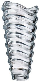 Βάζο Wave CTB03500105 34cm Κρυστάλλινο Clear Βοημίας Crystal