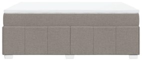 ΚΡΕΒΑΤΙ BOXSPRING ΜΕ ΣΤΡΩΜΑ TAUPE 140X190 ΕΚ. ΥΦΑΣΜΑΤΙΝΟ 3285474