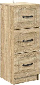 vidaXL Ντουλάπι με Συρτάρια Sonoma Δρυς 33 x 34,5 x 87 εκ.