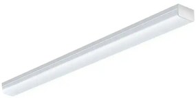 Γραμμικό Φωτιστικό Επιφάνειας LED VT-3300190 36W 3000K|4500K|6500K 4320lm 119x6x3,6cm White Metanor