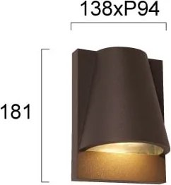 Απλίκα Εξωτερικού Χώρου Viokef Lorka 4298500