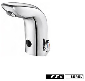 Μπαταρία Νιπτήρα Ηλεκτρονική SEREL ECA Chrome 102108234-100