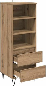 vidaXL Highboard Artisan Oak 40 x 36 x 110 εκ. Επεξεργασμένο ξύλο