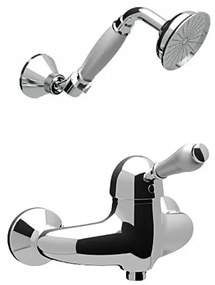 Μπαταρία Ντουζιέρας TEOREMA TIFFANY-Μπρονζέ