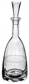 Καράφα Με Πώμα Q9410/Silver-31B02 CLX310209410 1000ml Κρυστάλλινη Clear Βοημίας Crystal