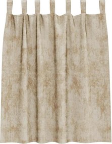 vidaXL Βελούδινες Κουρτίνες 2 τμχ. Κρεμ 140 x 140 cm Βελούδο