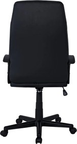 BF1250 Πολυθρόνα Γραφείου Διευθυντή, Pu Μαύρο   1τμχ