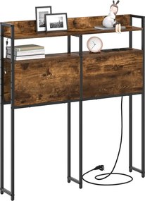 vidaXL Κεφαλάρι Αποθήκης Καπνιστή δρυς 75 cm Επεξεργασμένο ξύλο