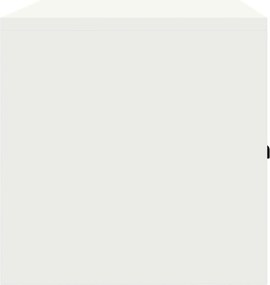 vidaXL Ντουλάπι αποθήκευσης Λευκός 90 x 40 x 40 εκ Ατσάλι