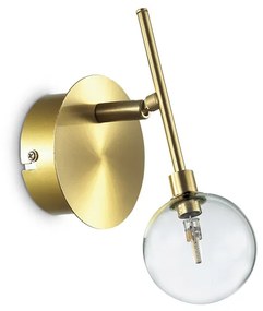 Απλίκα Ideal Lux Maracas 200330 Χρυσό Ματ