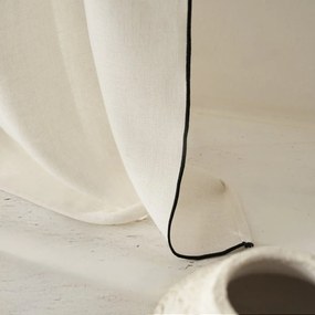 Κουρτίνα (140x280) Με Τρέσα Gofis Home Nedda Black 614/14