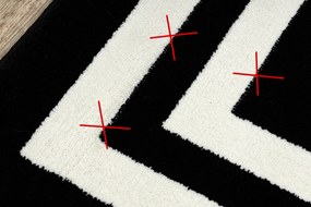 Χαλί HAMPTON Πλαίσιο μαύρο - ΠΡΟΪΟΝ ΔΕΥΤΕΡΗΣ ΚΑΤΗΓΟΡΙΑΣ