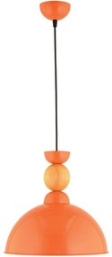Φωτιστικό Οροφής 518LMS1134 Φ30x130cm 1xE27 40W Orange Opviq