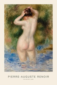 Αναπαραγωγή The Bather (Vintage Erotic Female Nude Painting) - Renoir