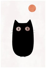 Αφίσα Kubistika - The cat, (40 x 60 cm)