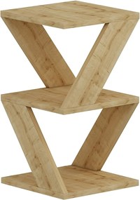 Βοηθητικό Τραπέζι Δρυς Ζαφείρι ALBENI 30x30x50