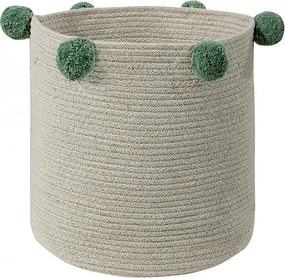 Καλάθι Αποθήκευσης (Φ30x30) Lorena Canals Bubbly Nat/Green