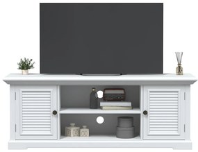 vidaXL Έπιπλο Τηλεόρασης Λευκό 110x30x41 εκ. από Επεξεργασμένο Ξύλο