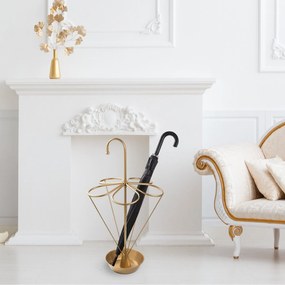 Ομπρελοθήκη Χρυσή SEMSIYE 40x40x76