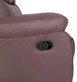 Πολυθρόνα Relax Chicago 1113 Fylliana Μόκα Τεχνόδερμα 97x90x100 εκ. 97x90x100 εκ.
