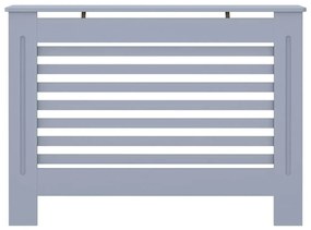 vidaXL Κάλυμμα Καλοριφέρ Ανθρακί 112 x 19 x 81,5 εκ. από MDF