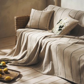 Ριχτάρι Διθέσιου Καναπέ (180x250) Gofis Home Rabia Beige/Green 321/18