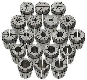 vidaXL Τσιμπίδια Collet Φρέζας Σετ 19 τεμ. ER32