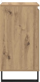 vidaXL Πλαϊνό γραφείο Artisan Oak 40 x 35 x 70 εκ. Επεξεργασμένο ξύλο
