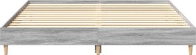 vidaXL Πλαίσιο κρεβατιού χωρίς στρώμα 180x200 εκ. Επεξεργασμένο Ξύλο