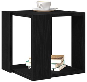vidaXL Τραπεζάκι καφέ Μαύρος δρυός MDF 32 x 32 x 30 εκ. Απλό Τετράγωνο