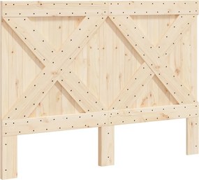 vidaXL Κεφαλάρι 140 x 104 εκ. από Μασίφ Ξύλο Πεύκου