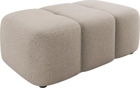 Πουφ Furyn-Καφέ Ανοιχτό